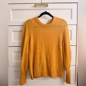 H&M Golden Yellow Crew Neck Sweater